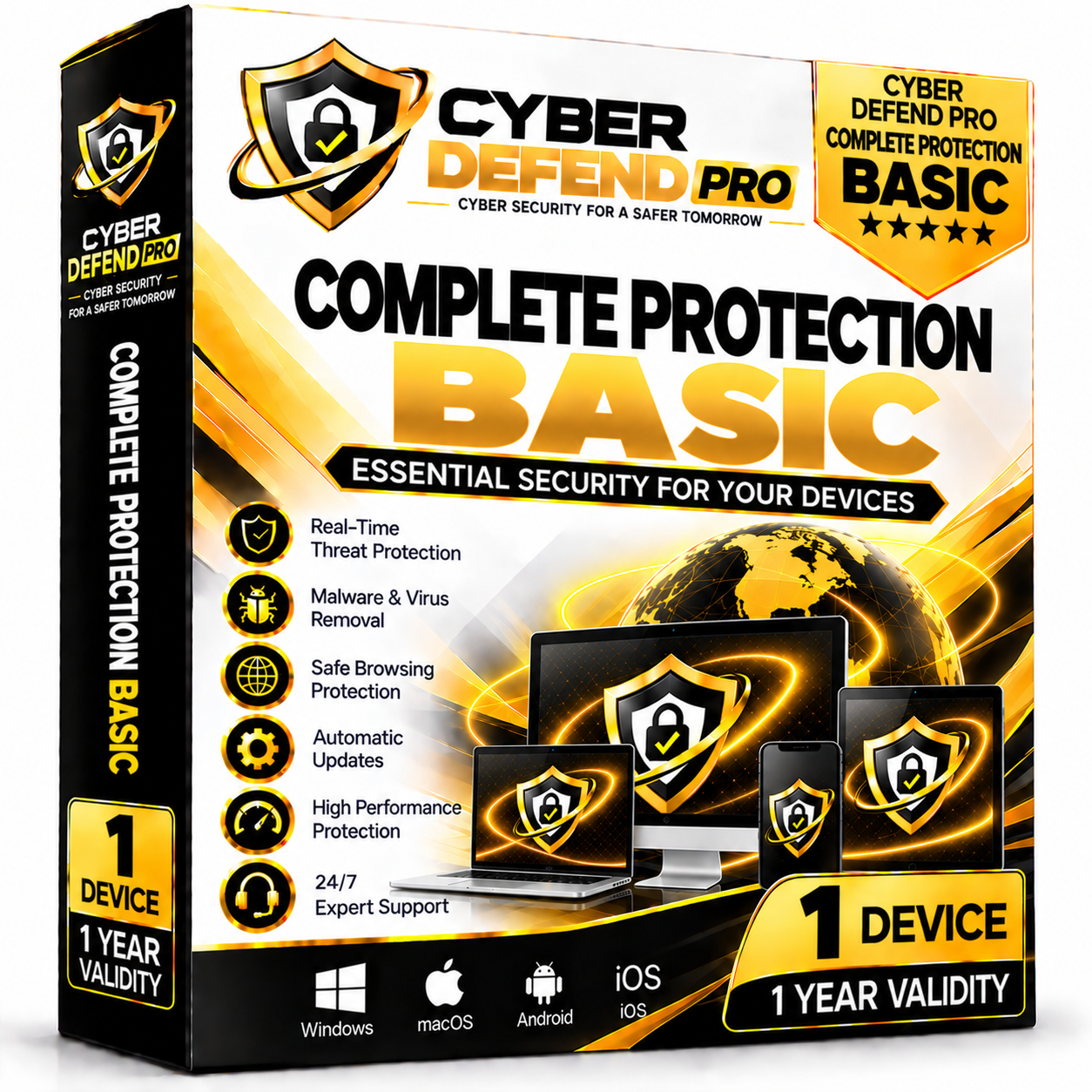 Cyber Defend Pro Complete Protection Basic